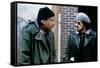 NIGHTHAWKS, 1981 directed by BRUCE MALMUTH Billy Dee Williams and Sylvester Stallone (photo)-null-Framed Stretched Canvas