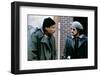 NIGHTHAWKS, 1981 directed by BRUCE MALMUTH Billy Dee Williams and Sylvester Stallone (photo)-null-Framed Photo