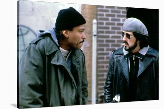 NIGHTHAWKS, 1981 directed by BRUCE MALMUTH Billy Dee Williams and Sylvester Stallone (photo)-null-Stretched Canvas