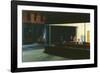 Nighthawks by Edward Hopper-Francis G Mayer-Framed Photographic Print