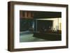 Nighthawks by Edward Hopper-Francis G Mayer-Framed Photographic Print