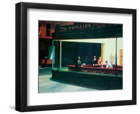 Nighthawks, c.1942-Edward Hopper-Framed Art Print