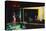 Nighthawks Spoof Graffiti-null-Stretched Canvas