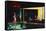 Nighthawks Spoof Graffiti-null-Framed Stretched Canvas