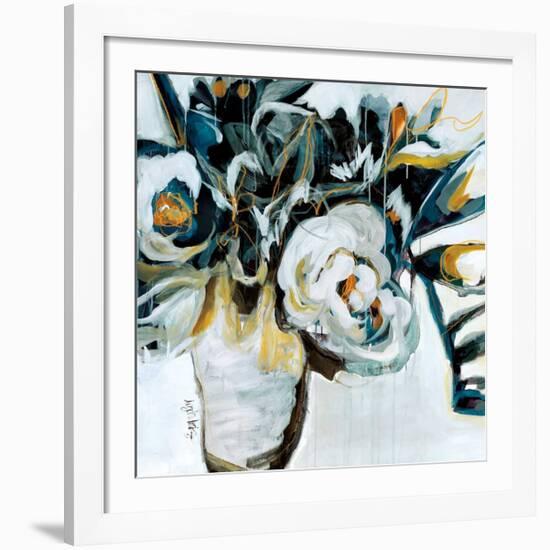 Nightingale Blooms-Angela Maritz-Framed Art Print