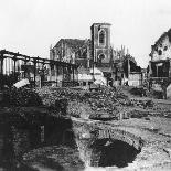 British War Cemetery, Gouzeaucourt, France, World War I, C1917-C1918-Nightingale & Co-Giclee Print