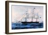 Nightingale-Currier & Ives-Framed Art Print