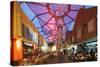 Nightlife, Clarke Quay, Singapore, Southeast Asia, Asia-Christian Kober-Stretched Canvas