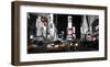 Nightlife in Times Square-Ludo H^-Framed Art Print