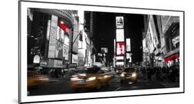 Nightlife in Times Square-Ludo H^-Mounted Art Print