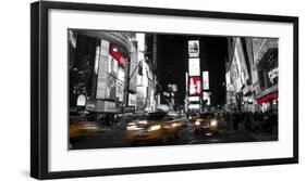 Nightlife in Times Square-Ludo H^-Framed Art Print