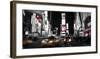 Nightlife in Times Square-Ludo H^-Framed Art Print