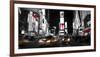 Nightlife in Times Square-Ludo H^-Framed Art Print