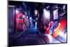 NightLife Japan Collection - Japanese Parasols-Philippe Hugonnard-Mounted Photographic Print