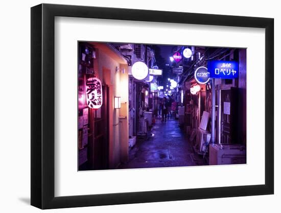 NightLife Japan Collection - Rainy Evening-Philippe Hugonnard-Framed Photographic Print