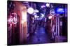 NightLife Japan Collection - Rainy Evening-Philippe Hugonnard-Stretched Canvas