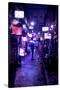 NightLife Japan Collection - Royal Blue-Philippe Hugonnard-Stretched Canvas