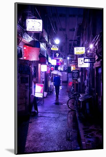 NightLife Japan Collection - Royal Blue-Philippe Hugonnard-Mounted Photographic Print