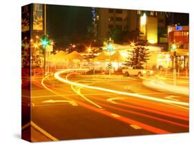 Nightlife, Mooloolaba, Sunshine Coast, Queensland, Australia-David Wall-Stretched Canvas