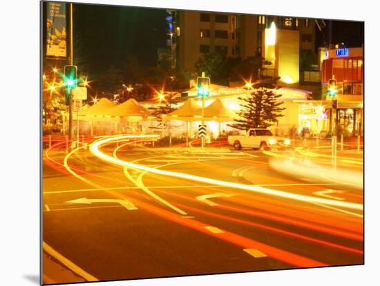 Nightlife, Mooloolaba, Sunshine Coast, Queensland, Australia-David Wall-Mounted Photographic Print