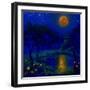 Nightlightsoil on canvas-Lee Campbell-Framed Giclee Print