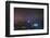 Nightly Light Show of the City of Hong Kong Draped in Fog-Terry Eggers-Framed Photographic Print