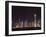 Nightly Sound and Light Show over Hong Kong Island Skyline, Hong Kong, China-Amanda Hall-Framed Photographic Print