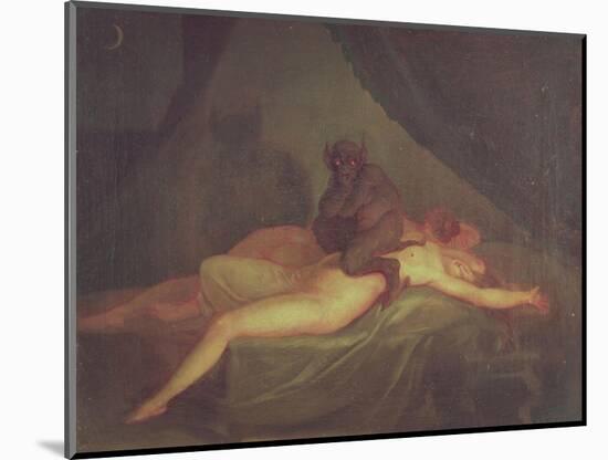 Nightmare, 1800-Nicolai Abraham Abildgaard-Mounted Giclee Print