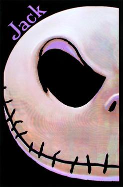 Nightmare Before Christmas Jack Skelington Blacklight Poster Nightmare Before Christmas Jack Skelington Blacklight Poster