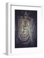 Nightmare, Cathedral Indoor in Fantasy Scene, Ghost-outsiderzone-Framed Photographic Print