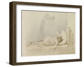 Nightmare; Cauchemar, 1901-Mihaly von Zichy-Framed Giclee Print