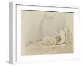 Nightmare; Cauchemar, 1901-Mihaly von Zichy-Framed Giclee Print