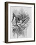 Nightmare, Illustration from 'Le Horla' by Guy De Maupassant-William Julian-Damazy-Framed Giclee Print