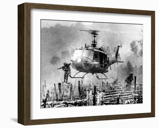 Nightmare Landing Zone-Associated Press-Framed Premium Photographic Print