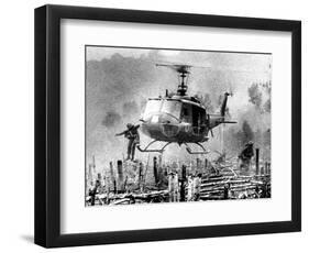 Nightmare Landing Zone-Associated Press-Framed Photographic Print