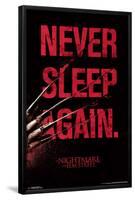 Nightmare On Elm Street- Never Sleep Again-null-Framed Poster