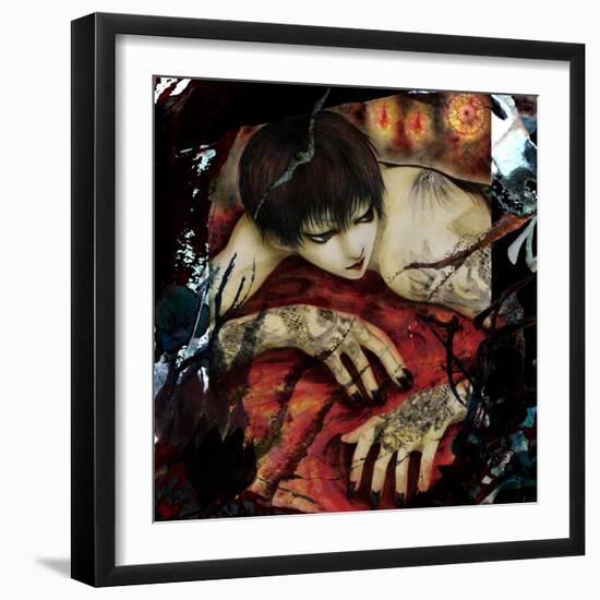 Nightmare-Meiya Y-Framed Giclee Print