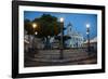 Nightshoot of the 16 Do Novembro Square-Michael Runkel-Framed Photographic Print
