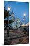 Nightshoot of the 16 Do Novembro Square-Michael Runkel-Mounted Photographic Print