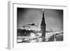 Nighttime at Kremlin Area-null-Framed Photographic Print