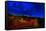 Nighttime Desert Road Trip-Steve Gadomski-Framed Stretched Canvas