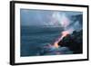 Nighttime Lava Flow, the Big Island, Kilauea, Hawaii, USA-Jaynes Gallery-Framed Photographic Print