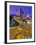 Nighttime Look at Downtown, Boise, Idaho-Chuck Haney-Framed Photographic Print