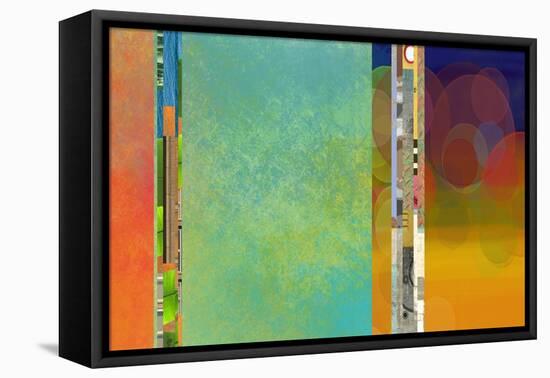 Nighttime One-Jan Weiss-Framed Stretched Canvas