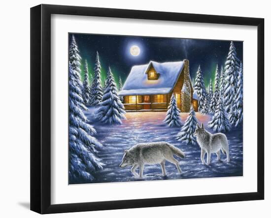 Nighttime Prowl-Chuck Black-Framed Giclee Print