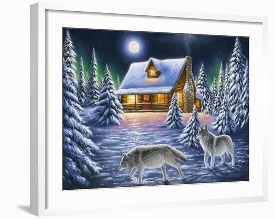 Nighttime Prowl-Chuck Black-Framed Giclee Print