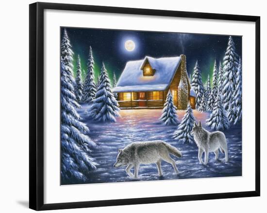 Nighttime Prowl-Chuck Black-Framed Giclee Print