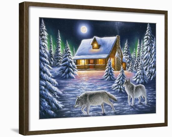 Nighttime Prowl-Chuck Black-Framed Giclee Print