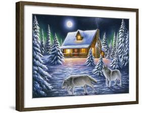 Nighttime Prowl-Chuck Black-Framed Giclee Print