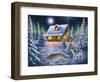 Nighttime Prowl-Chuck Black-Framed Giclee Print